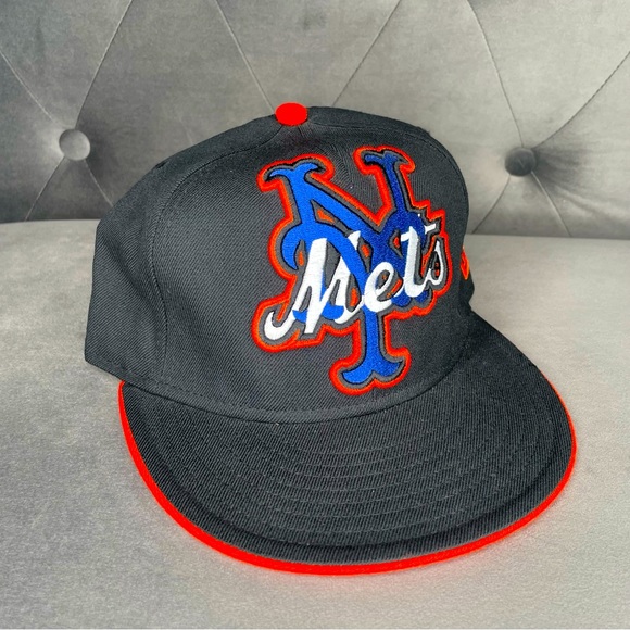 New Era Other - New Era 59Fifty MLB Official New York Mets Fitted Cap Size 7 1/4
